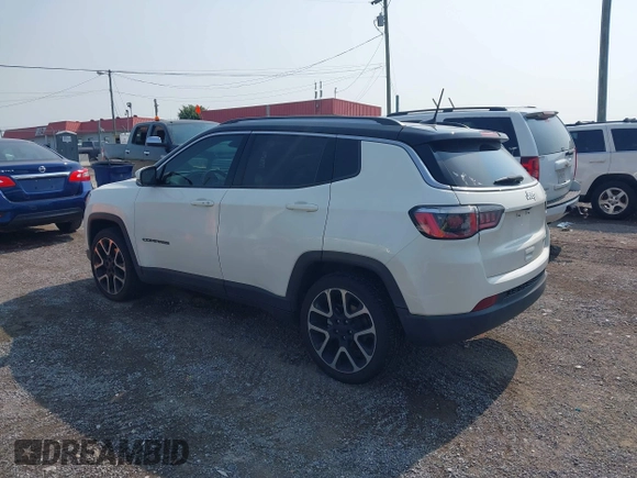 2018 Jeep Compass Limited z VIN 3C4NJCCB6JT308974, wystawiony jako IAAI lot #42468367 z przebiegiem 137 289 mil mil oraz . Historia ofert i sprzedaży dostępna na DreamBid. Obrazek 3.