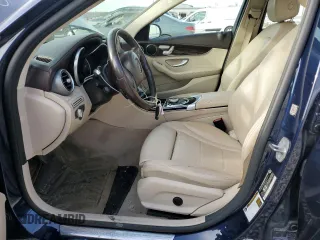 2017 Mercedes-Benz C with VIN 55SWF4JB7HU217203, listed as a Copart auction lot 46826495 with 98,133 mi miles and Salvage Title. Bid and sale history available at carsss.com. Image 7.