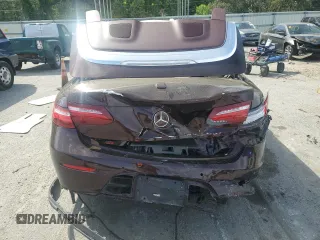 2018 Mercedes-Benz E 400 with VIN WDD1K6GB5JF023528, listed as a Copart auction lot 51788255 with 60,605 mi miles and Salvage title. Bid and sale history available at DreamBid. Image 6.