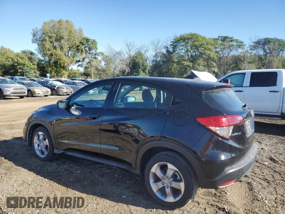 2021 Honda HR-V LX with VIN 3CZRU5H33MM734331, listed as a Copart auction lot 72170614 with 92,706 mi miles and Salvage Title. Bid and sale history available at carsss.com. Image 2.