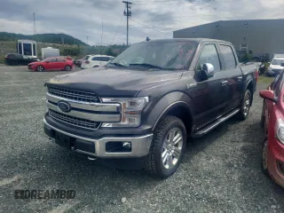 2020 Ford F-150 XL with VIN 1FTEW1E58LKF49324, listed as a Copart auction lot 58653615 with 118,520 mi miles and Salvage title. Bid and sale history available at DreamBid. Image 1.