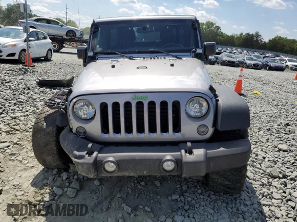 2016 Jeep Wrangler Unlimited Sport z VIN 1C4BJWDG1GL187340, wystawiony jako Copart lot #56011075 z przebiegiem 155 215 mil mil oraz Szkoda całkowita • Salvage title. Historia ofert i sprzedaży dostępna na DreamBid. Obrazek 5.