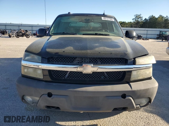 2005 Chevrolet Avalanche LS z VIN 3GNEC12Z85G181745, wystawiony jako Copart lot #49137995 z przebiegiem 201 187 mil mil oraz Szkoda całkowita • Salvage title. Historia ofert i sprzedaży dostępna na DreamBid. Obrazek 5.