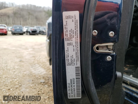 2022 Ram 2500 Laramie with VIN 3C6UR5FL9NG309322, listed as a Copart auction lot 43839795 with 112,037 mi miles and Salvage Title. Bid and sale history available at carsss.com. Image 13.