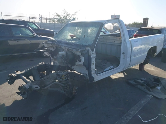 2006 Chevrolet Silverado 1500 Work Truck with VIN 1GCEC14V66E127405, listed as a IAAI auction lot 41279319 with 1 mi miles. Bid and sale history available at carsss.com. Image 2.