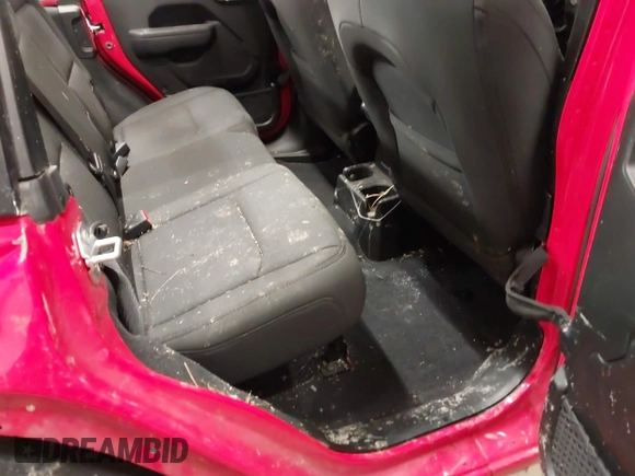 2023 Jeep Wrangler Sport S with VIN 1C4HJXDN1PW630003, listed as a IAAI auction lot 40989202 with 48,000 mi miles and . Bid and sale history available at DreamBid. Image 8.