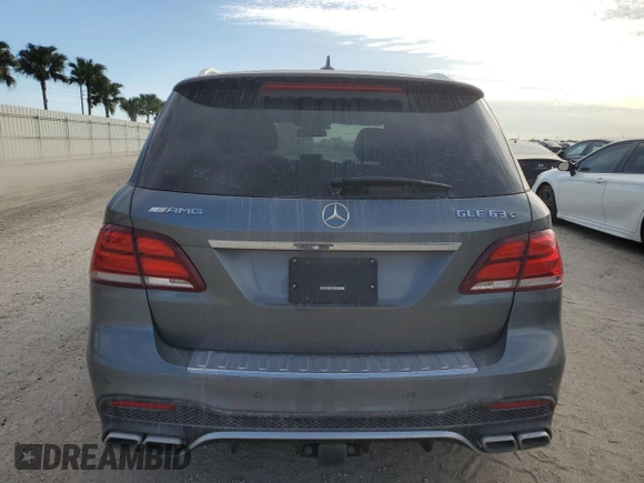 2019 Mercedes-Benz GLE 63 S AMG with VIN 4JGDA7FB9KB200829, listed as a Copart auction lot 73993144 with Not provided miles and Non repairable. Bid and sale history available at DreamBid. Image 6.