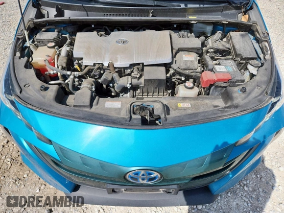 2017 Toyota Prius Plus with VIN JTDKARFP9H3030879, listed as a Copart auction lot 59861375 with 106,048 mi miles and Salvage title. Bid and sale history available at DreamBid. Image 12.