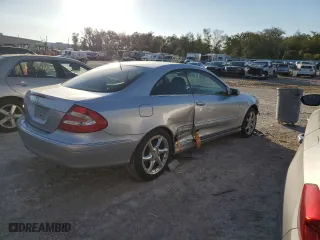 2003 Mercedes-Benz CLK-Class 3.2L with VIN WDBTJ65J43F020380, listed as a Copart auction lot 85879614 with 179,824 mi miles and Salvage Title. Bid and sale history available at carsss.com. Image 3.