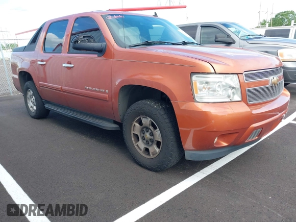 2007 Chevrolet Avalanche LTZ with VIN 3GNEC12J47G121507, listed as a IAAI auction lot 42073141 with Not provided miles and . Bid and sale history available at DreamBid. Image 1.