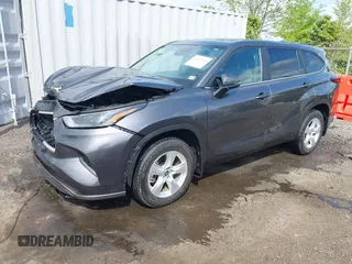 2023 Toyota Highlander L z VIN 5TDKDRAH0PS004630, wystawiony jako IAAI lot #42071940 z przebiegiem 34 441 mil mil oraz . Historia ofert i sprzedaży dostępna na DreamBid. Obrazek 2.