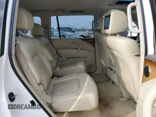 2013 Infiniti QX56 with VIN JN8AZ2NEXD9040540, listed as a Copart auction lot 47541055 with 187,686 mi miles and Salvage Title. Bid and sale history available at carsss.com. Image 12.