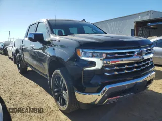2023 Chevrolet Silverado 1500 LTZ with VIN 1GCUDGE85PZ203694, listed as a Copart auction lot 88726315 with 2,816 mi miles and Salvage Title. Bid and sale history available at carsss.com. Image 4.