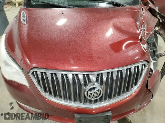 2017 Buick Enclave Leather with VIN 5GAKVBKD3HJ210489, listed as a Copart auction lot 42031285 with 91,154 mi miles and Salvage Title. Bid and sale history available at DreamBid. Image 12.