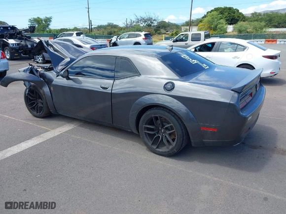 2022 Dodge Challenger R/T Scat Pack with VIN 2C3CDZFJXNH185719, listed as a IAAI auction lot 42002156 with 18,353 mi miles. Bid and sale history available at carsss.com. Image 3.