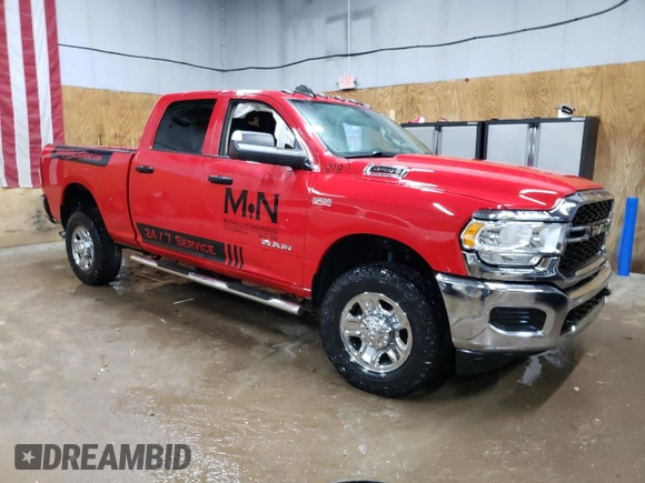 2020 Ram 2500 Tradesman with VIN 3C6UR5CJ4LG235307, listed as a Copart auction lot 52896775 with 105,167 mi miles and Salvage title. Bid and sale history available at DreamBid. Image 4.