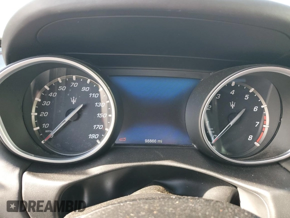 2018 Maserati Levante S GranSport z VIN ZN661YUS0JX269737, wystawiony jako Copart lot #82872953 z przebiegiem 98 866 mil mil oraz Szkoda całkowita • Salvage title. Historia ofert i sprzedaży dostępna na DreamBid. Obrazek 9.