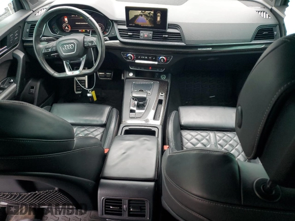 2018 Audi SQ5 Premium Plus with VIN WA1A4AFY9J2088218, listed as a Copart auction lot 66580264 with 53,815 mi miles and Salvage Title. Bid and sale history available at DreamBid. Image 8.