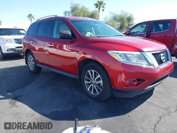 2013 Nissan Pathfinder SL with VIN 5N1AR2MNXDC621225, listed as a IAAI auction lot 42048023 with 125,087 mi miles and . Bid and sale history available at DreamBid. Image 1.