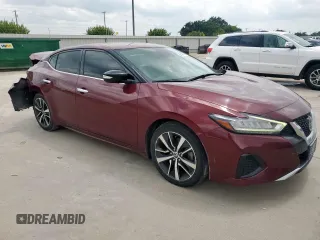 2020 Nissan Maxima SV with VIN 1N4AA6CV7LC376697, listed as a Copart auction lot 59306825 with 105,745 mi miles and Salvage title. Bid and sale history available at DreamBid. Image 4.