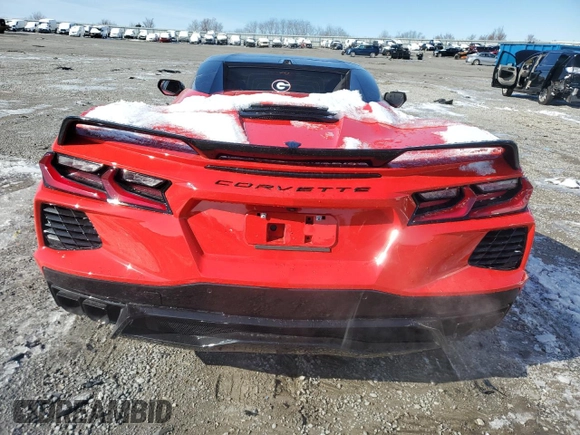 2023 Chevrolet Corvette 3LT с VIN 1G1YC3D45P5140897, выставлен на аукционе Copart как лот 85944984 с пробегом 2 699 миль миль и Списание • Salvage title. История ставок и продаж доступна на DreamBid. Изображение 6.