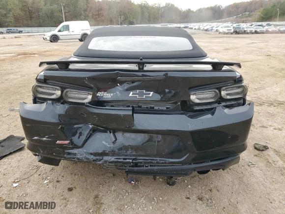 2019 Chevrolet Camaro 2SS with VIN 1G1FH3D7XK0141052, listed as a Copart auction lot 82774954 with 45,095 mi miles and Salvage Title. Bid and sale history available at carsss.com. Image 6.