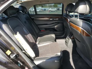 2018 Genesis G90 3.3T Premium with VIN KMHG34JA2JU043474, listed as a Copart auction lot 45755975 with 95,790 mi miles and Salvage Title. Bid and sale history available at carsss.com. Image 10.