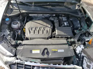 2022 Audi Q3 Premium with VIN WA1AUCF33N1052925, listed as a Copart auction lot 45545485 with 37,002 mi miles and Salvage Title. Bid and sale history available at carsss.com. Image 12.