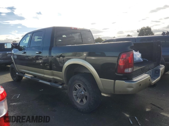2011 Ram 2500 Laramie Longhorn с VIN 3D7UT2HL6BG587358, выставлен на аукционе Copart как лот 43874195 с пробегом 98 179 миль миль и Списание • Salvage title. История ставок и продаж доступна на DreamBid. Изображение 2.