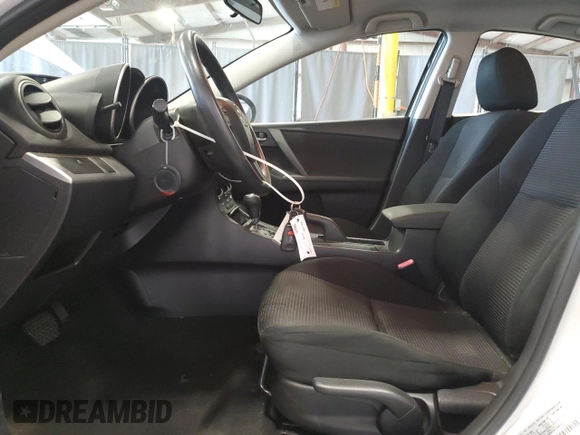 2013 Mazda 3 i Sport with VIN JM1BL1UP9D1832854, listed as a Copart auction lot 64844695 with 83,381 mi miles and Salvage title. Bid and sale history available at DreamBid. Image 7.