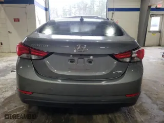 2014 Hyundai Elantra Limited with VIN 5NPDH4AE8EH493349, listed as a Copart auction lot 83904834 with 0 mi miles and Salvage Title. Bid and sale history available at carsss.com. Image 6.