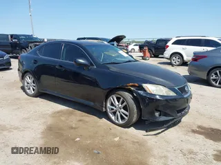 2007 Lexus IS 250 z VIN JTHBK262475049608, wystawiony jako IAAI lot #41923485 z przebiegiem 193 773 mil mil oraz . Historia ofert i sprzedaży dostępna na DreamBid. Obrazek 1.