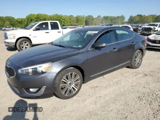 2014 Kia Cadenza Premium z VIN KNALN4D7XE5134065, wystawiony jako Copart lot #53202315 z przebiegiem 135 282 mil mil oraz Tytuł czysty. Historia ofert i sprzedaży dostępna na DreamBid. Obrazek 1.