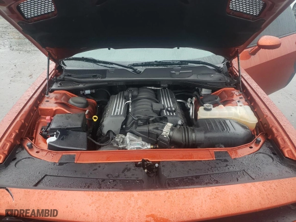 2020 Dodge Challenger R/T Scat Pack with VIN 2C3CDZFJXLH243454, listed as a Copart auction lot 86858074 with 28,181 mi miles and Salvage Title. Bid and sale history available at carsss.com. Image 12.