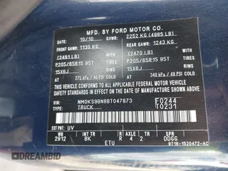 2011 Ford Transit Connect XLT with VIN NM0KS9BN8BT047873, listed as a IAAI auction lot 42446399 with 159,567 mi miles and . Bid and sale history available at DreamBid. Image 9.