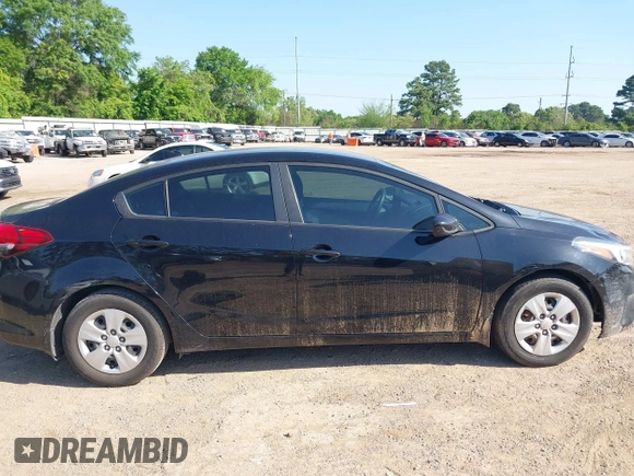 2017 Kia Forte LX with VIN 3KPFK4A76HE118046, listed as a IAAI auction lot 42004956 with 146,822 mi miles. Bid and sale history available at carsss.com. Image 14.