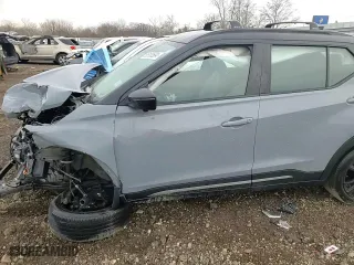2022 Nissan Kicks SR with VIN 3N1CP5DV8NL519581, listed as a Copart auction lot 85103504 with 0 mi miles and Salvage Title. Bid and sale history available at carsss.com. Image 15.