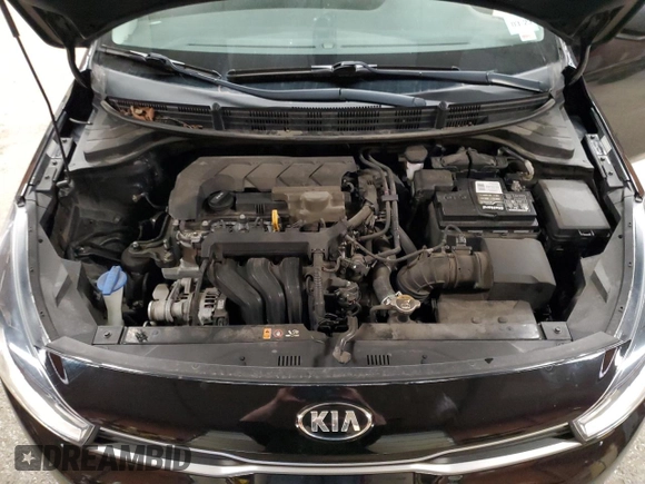 2021 Kia Rio LX with VIN 3KPA24AD3ME383002, listed as a Copart auction lot 51112755 with 55,622 mi miles and Salvage Title. Bid and sale history available at carsss.com. Image 11.