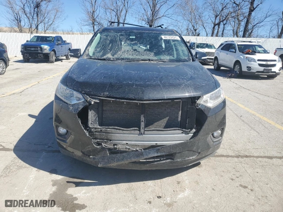 2021 Chevrolet Traverse Premier with VIN 1GNEVKKW6MJ246353, listed as a Copart auction lot 48122825 with 13,580 mi miles and Salvage Title. Bid and sale history available at carsss.com. Image 5.