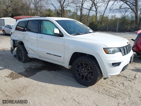 2019 Jeep Grand Cherokee Laredo E with VIN 1C4RJFAG6KC696190, listed as a IAAI auction lot 41719404 with 86,947 mi miles. Bid and sale history available at carsss.com. Image 1.
