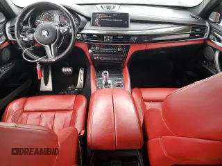 2016 BMW X6 M with VIN 5YMKW8C53G0R43451, listed as a Copart auction lot 41389955 with 69,003 mi miles and Salvage Title. Bid and sale history available at carsss.com. Image 8.