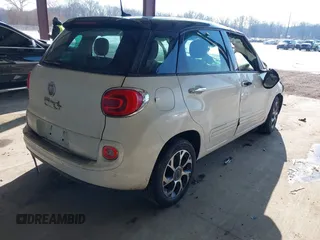 2014 FIAT 500L Easy with VIN ZFBCFABH0EZ027905, listed as a IAAI auction lot 41418081 with 31,000 mi miles and . Bid and sale history available at DreamBid. Image 4.