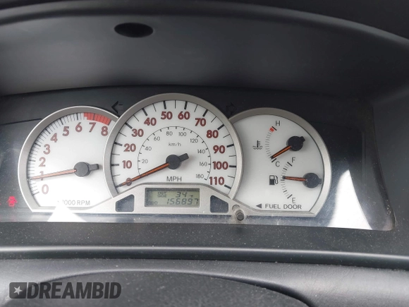 2007 Toyota Corolla CE with VIN 1NXBR32E87Z912589, listed as a IAAI auction lot 41868838 with 156,897 mi miles and . Bid and sale history available at DreamBid. Image 7.