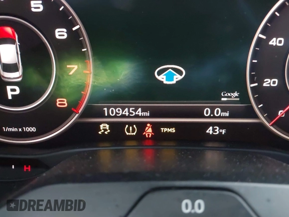 2018 Audi A3 Sedan Premium Plus with VIN WAUJ8GFF2J1003413, listed as a IAAI auction lot 41535243 with 109,454 mi miles. Bid and sale history available at carsss.com. Image 7.