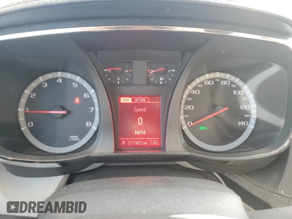 2017 GMC Terrain Denali with VIN 2GKFLVE34H6268980, listed as a Copart auction lot 44176035 with 77,483 mi miles and Salvage title. Bid and sale history available at DreamBid. Image 9.