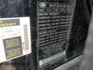 2015 Land Rover Range Rover Sport Supercharged with VIN SALWR2TF1FA511689, listed as a Copart auction lot 50317195 with 98,703 mi miles and Clean Title. Bid and sale history available at carsss.com. Image 13.