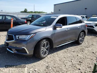 2020 Acura MDX Technology with VIN 5J8YD4H5XLL017150, listed as a Copart auction lot 64248205 with 36,750 mi miles and Salvage title. Bid and sale history available at DreamBid. Image 1.