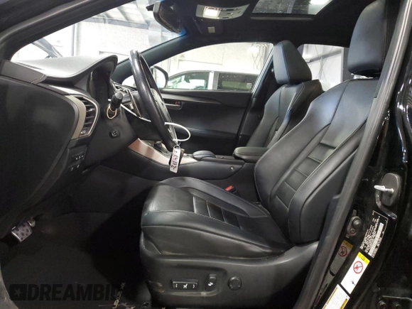 2015 Lexus NX 200t with VIN JTJBARBZ2F2027524, listed as a Copart auction lot 50385825 with 123,195 mi miles and Salvage Title. Bid and sale history available at DreamBid. Image 7.