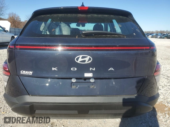 2024 Hyundai Kona SE with VIN KM8HA3AB3RU140045, listed as a Copart auction lot 83650394 with 3,378 mi miles and Salvage Title. Bid and sale history available at carsss.com. Image 6.