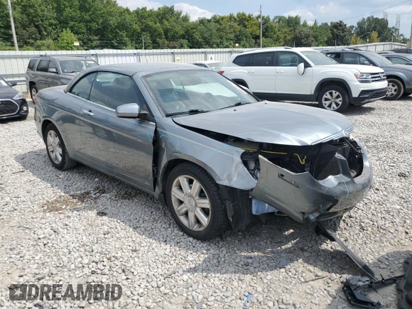 2010 Chrysler Sebring Limited z VIN 1C3BC6EV5AN144868, wystawiony jako Copart lot #66549774 z przebiegiem 106 602 mil mil oraz Szkoda całkowita • Salvage title. Historia ofert i sprzedaży dostępna na DreamBid. Obrazek 4.